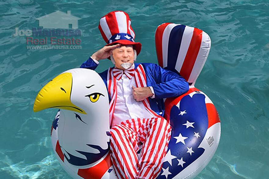 All homes for sale with swimming pools in Tallahassee on the 4th of July 2019