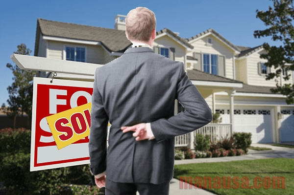Dishonest real estate agent
