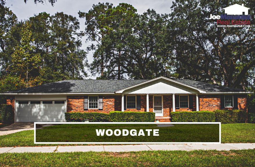 Woodgate Tallahassee FL Woodgate is a neighborhood located in Northeast Tallahassee, Florida. It is a quiet residential area with tree-lined streets and single-family homes.