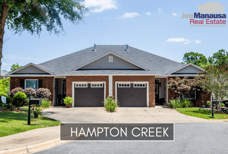 Hampoton Creek Tallahassee, FL Hampton Creek is a sought-after neighborhood in SE Tallahassee located on the south side of Apalachee Parkway out past Capital Circle Southeast.