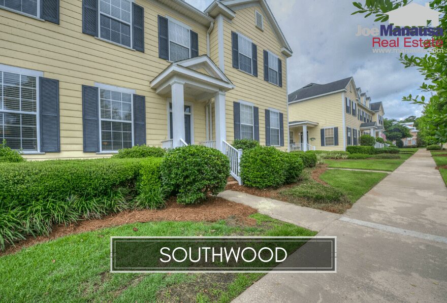 Southwood Tallahassee, FL Southwood in SE Tallahassee is a planned community development that is also home to the Florida State High School, the John Paul II Catholic School, and the State of Florida Capital Circle Office Complex.