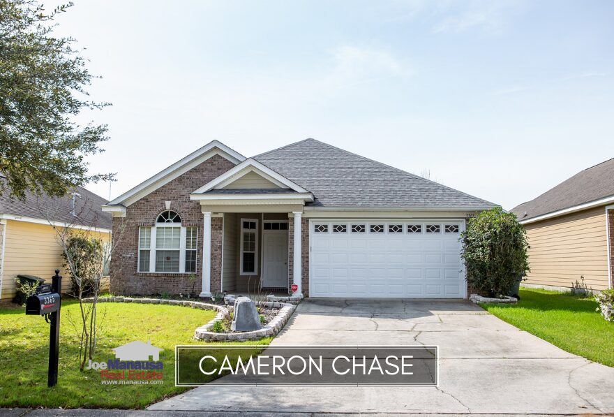 Cameron Chase is a small but very popular NE Tallahassee neighborhood that contains approximately 130 three and four bedroom homes.