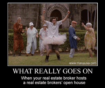 Real Estate Brokers Open House Picture