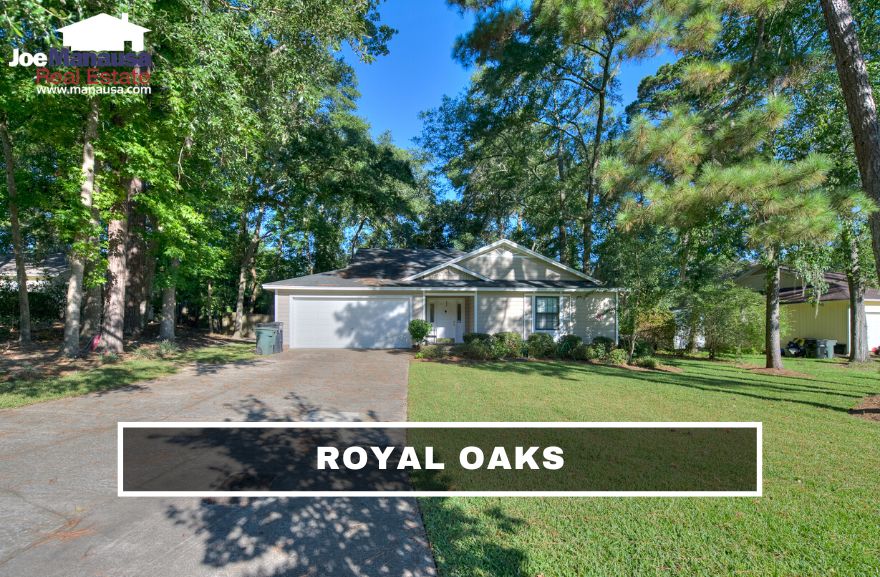 Royal Oaks Tallahassee FL Royal Oaks is where buyers want to be, located on the east side of Thomasville Road on the western edge of Killearn Estates in the popular 32309 zip code.