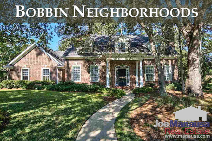 Bobbin Mill Woods, Bobbin Trace, and Bobbin Brook in Tallahassee. Bobbin Mill Woods, Bobbin Trace, and Bobbin Brook are three popular luxury home neighborhoods located in Northeast Tallahassee