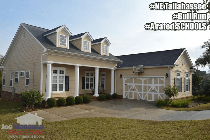Homes For Sale In Bull Run Tallahassee January 2017