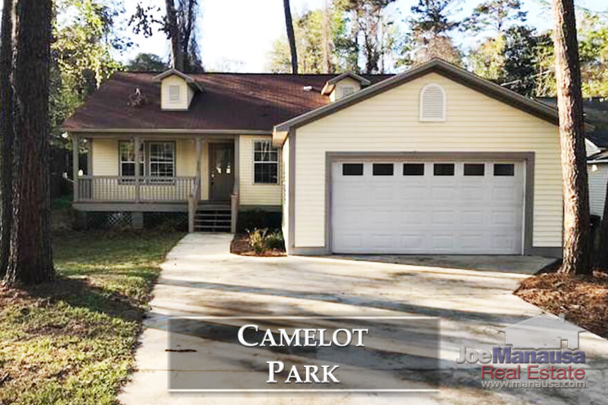 Camelot Park In NE Tallahassee Camelot Park is a highly desirable NE Tallahassee neighborhood that offers three and four bedroom homes on quarter acre (plus) sized lots.