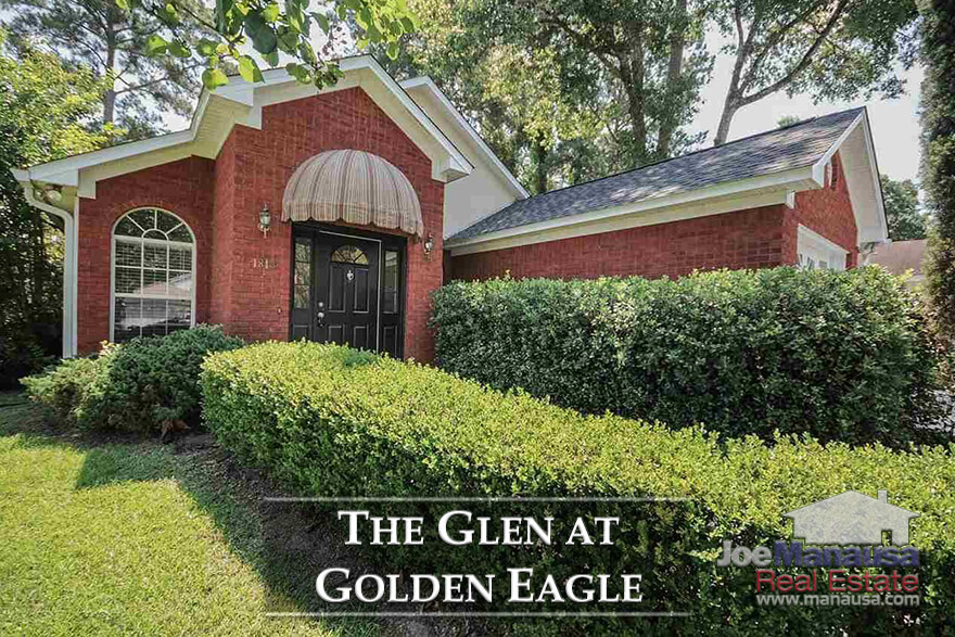 The Glen at Golden Eagle in NE Tallahassee features 3 and 4 bedroom garden homes that have been very popular for the past 20 years.