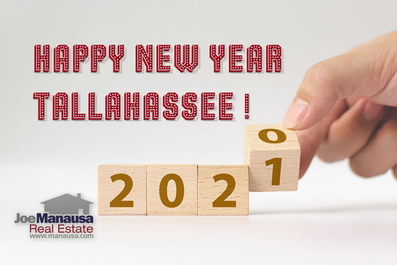 Happy New Year Tallahassee 2021 Joe Manausa Real Estate sendd you best wishes for a happy and healthy 2021!