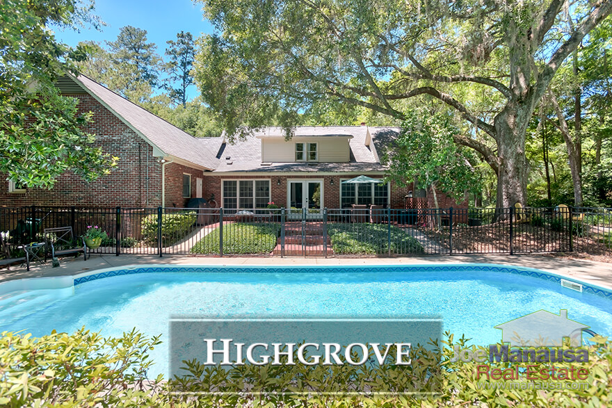Highgrove Tallahassee Real Estate Report Highgrove Real Estate Report includes all graphs that compute trends for home prices, home values and home sizes. Additionally, we have included a table of all home sales in Highgrove going back to 1991