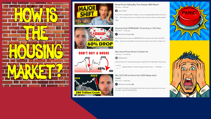 Shocking headlines make you wonder how is the housing market