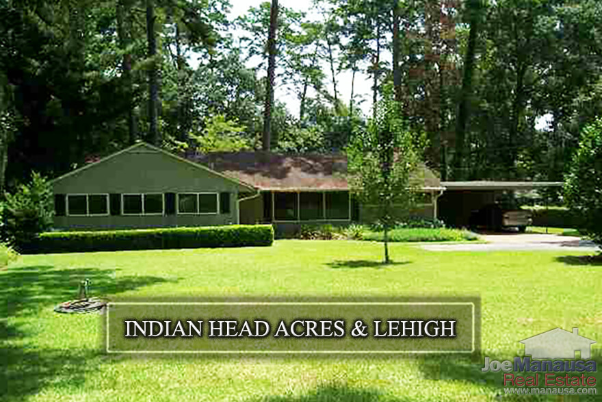 Indian Head Acres & Lehigh are adjacent neighborhoods located in downtown Tallahassee, across from the Governor's Square Mall and within walking distance to shopping, dining, entertainment, Cascades Park and Myers Park as well.