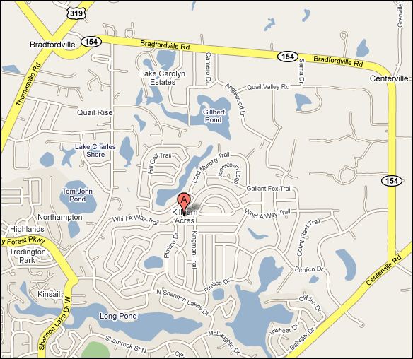 killearn-acres-map-tallahassee-florida