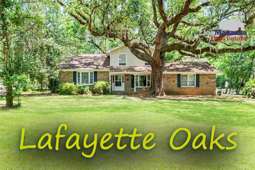 As Tallahassee's inaugural gated community, Lafayette Oaks showcases homes constructed between the 1970s and 1990s, many of which have been modernized to blend classic and contemporary styles.