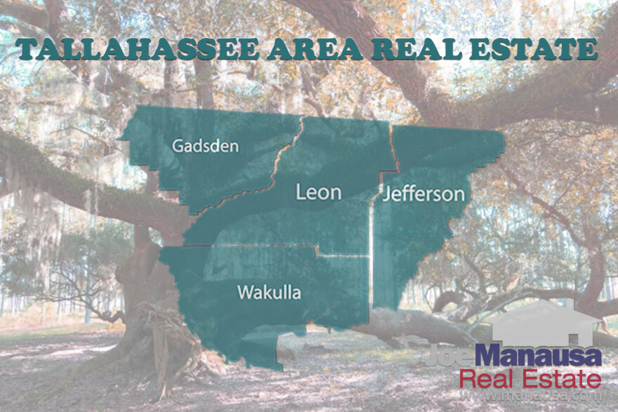 The counties that surround and include Tallahassee