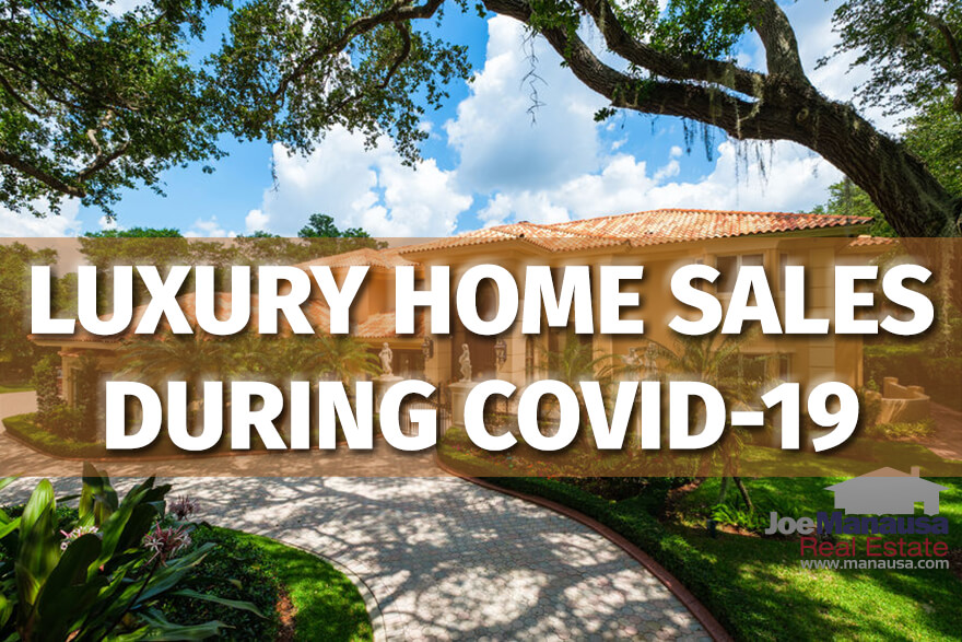 If you have any interest in the luxury home sales market, then you'll likely be surprised with how the most expensive homes have been doing