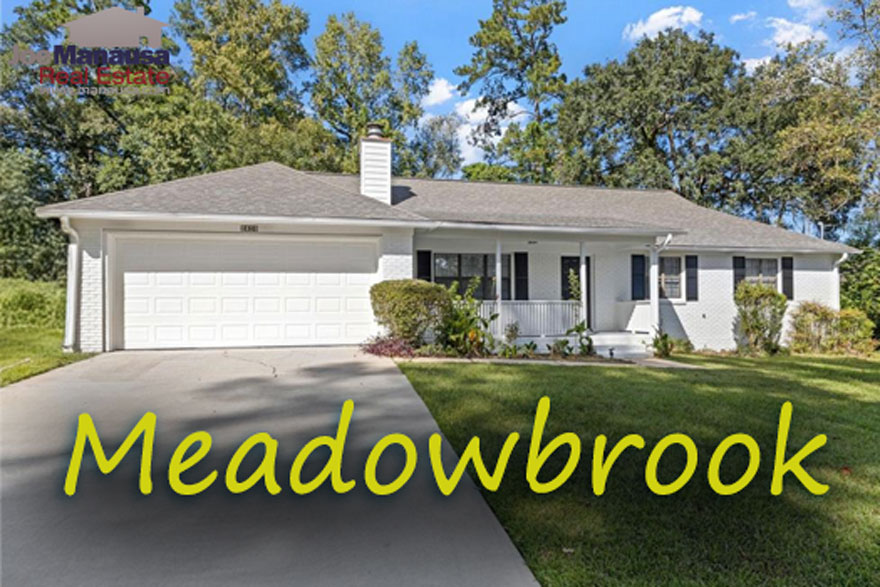 Meadowbrook in Northeast Tallahassee features a peaceful setting with nearly 300 homes built during the 1980s and 1990s.
