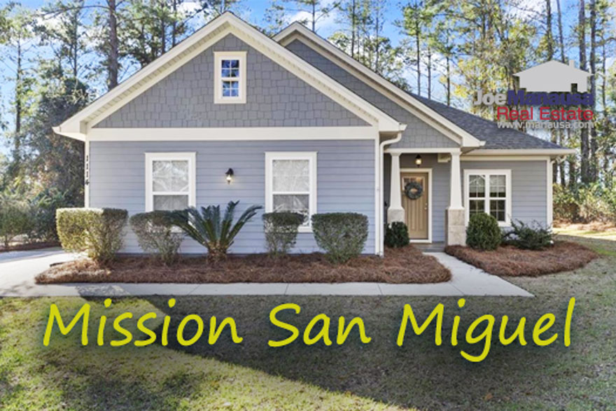 Mission San Miguel, praised for its security, close-knit environment, and strong educational offerings, stands near a variety of shopping, dining, and entertainment options, appealing to families and professionals alike. It shines as an appealing neighborhood with impressive amenities for those seeking an active and connected lifestyle.