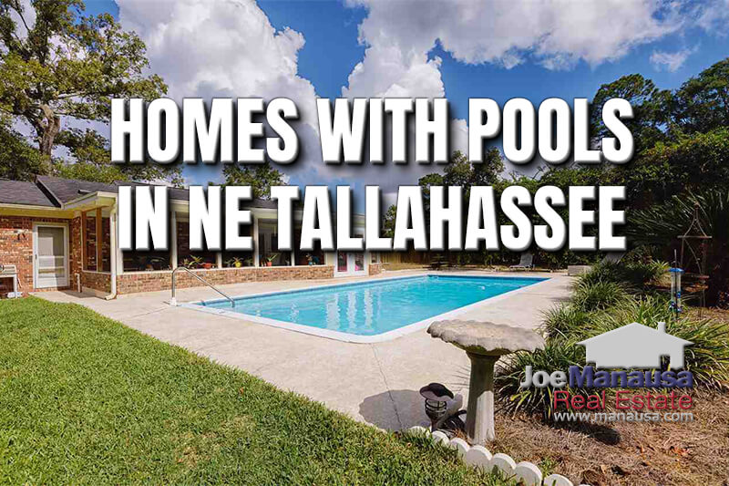 77 Sparkling NE Tallahassee Homes For Sale With Swimming Pools