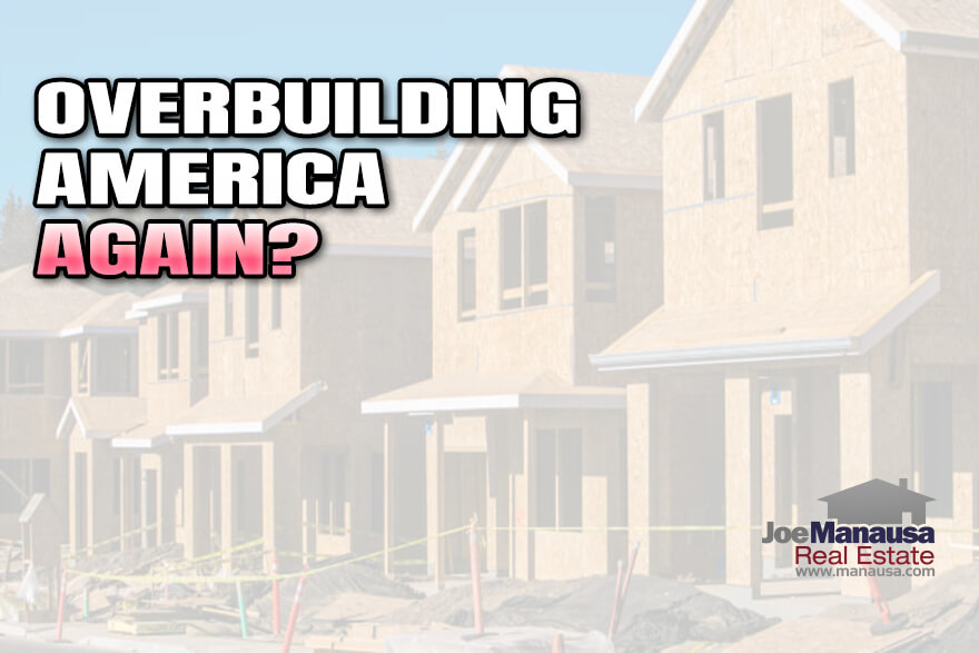 I've been asked recently for my opinion on the number of homes being built in the US