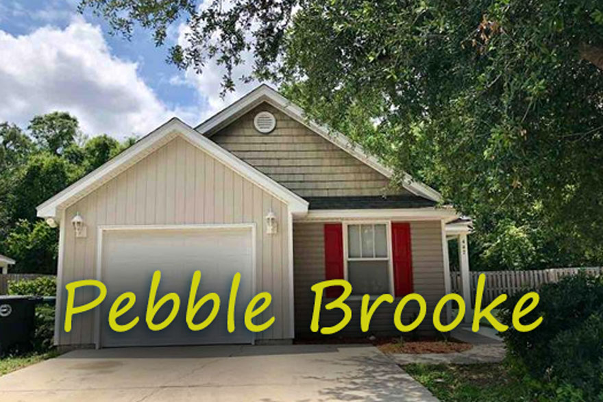 Nestled in southeast Tallahassee, Florida, Pebble Brooke is celebrated for its pristine homes, peaceful streets, and friendly atmosphere.
