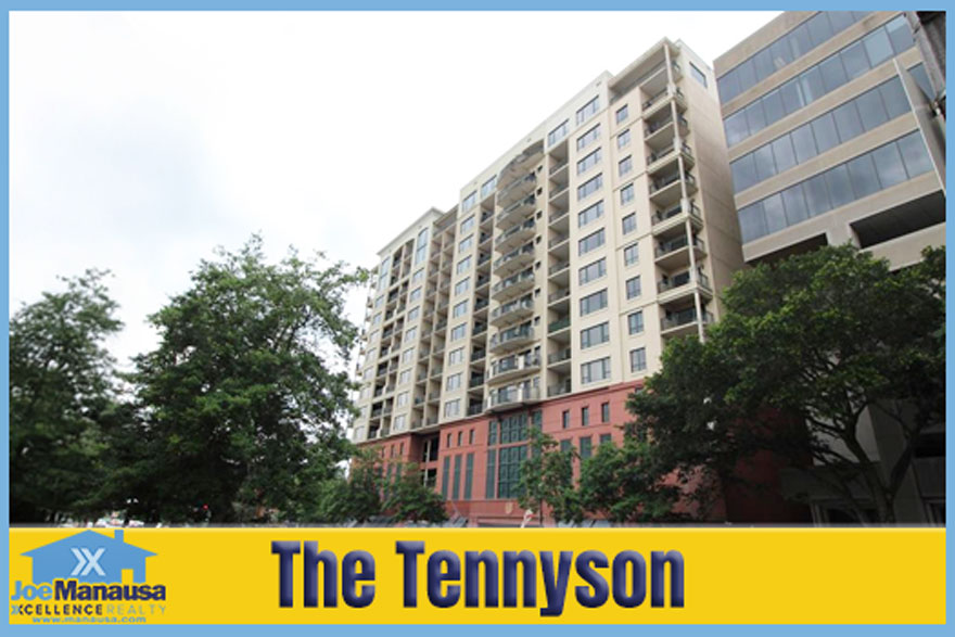 The Tennyson condominium tower in downtown Tallahassee offers 90 upscale residences with sweeping skyline views.